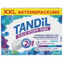 Таблетки против накипи для стиральных машин Tandil 2 in 1 70 шт х 12 г (цена за 1 шт) (4047247109390)