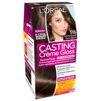 Крем-краска для волос без аммиака L'Oreal Paris Casting Creme Gloss тон 513 180 мл