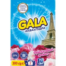 Стиральный порошок Gala автомат Аква-Пудра Французский аромат 300 г (8006540512098)