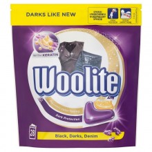 Гелеві капсули для прання Woolite Black Darks Denim 28 шт (ціна за 1 шт) (5900627070576)