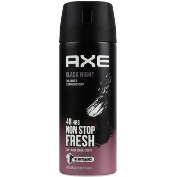 Дезодорант-спрей для чоловіків AXE Black Night 150 мл (8710908052040)