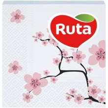 Серветка Ruta Double Luxe Сакура 40 листів (4820023743960)