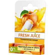 Гигиеническая помада Fresh Juice Абрикос 3,6 г (8588006038910)