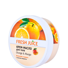 Крем-масло для тела Fresh Juice 225 мл Апельсин и манго (4823015925818)