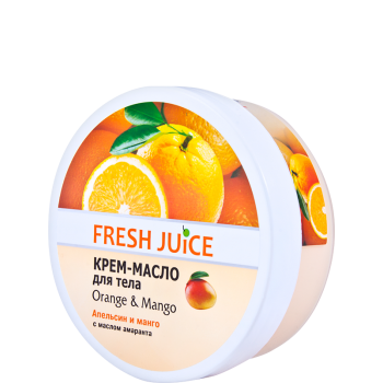 Крем-масло для тела Fresh Juice 225 мл Апельсин и манго (4823015925818)