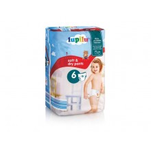Подгузники-трусики Lupilu Soft&Dry 6 (15кг+) 18 шт (20182939)