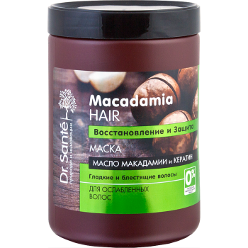 Маска для волос Dr.Sante Macadamia Hair 1000 мл (4823015935329)