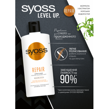 Бальзам для волос Syoss Repair 440 мл (9000101278057)