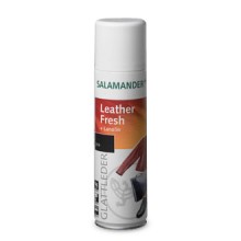 Фарба спрей Salamander 250 мл чорна для гладкої шкіри (5000204841855)