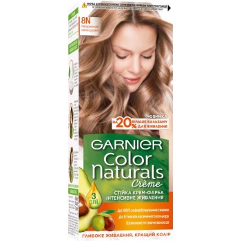 Краска для волос Garnier Color Naturals 8N Натуральный Светло-русый (3600542404679)