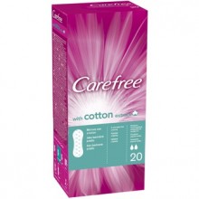 Щоденні прокладки Carefree with Cotton extract 20 шт