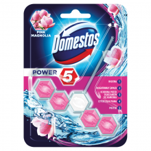 Блок для очистки унитаза Domestos Power 5 Pink Magnolia 55 г (8710908879128)