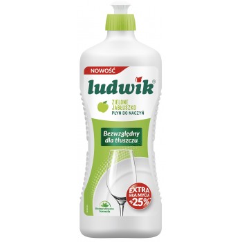 Средство для мытья посуды Ludwik Зеленое Яблоко 900 мл (5900498028102)