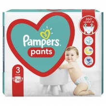 Подгузники-трусики Pampers Pants 3 (6-11 кг) 32 шт (8006540069653)