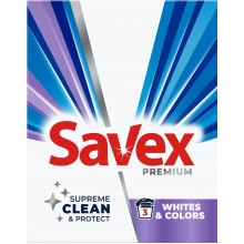 Пральний порошок Savex Premium ручний Whites & Colors 400 г (3800024017599)