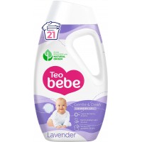 Рідкий засіб для прання дитячої білизни Teo Bebe Gentle & Clean Lavender 945 мл 21 цикл прання (3800024048500)