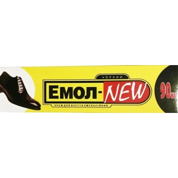 Крем для взуття Емол-New Чорний 90 мл (4820101389042)