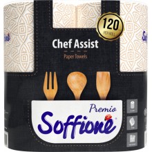 Бумажные полотенца Soffione Chef Assist  Premio 2 рулона (4820003836040)