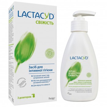 Гель для інтимної гігієни Lactacyd  Свіжість з дозатором 200 мл (5391520943195)