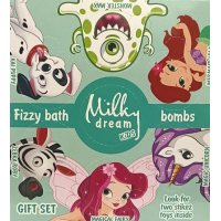 Детский подарочный набор Milky Dream Kids с бомбочками для ванн 7 шт х 75 г (4820205304033)