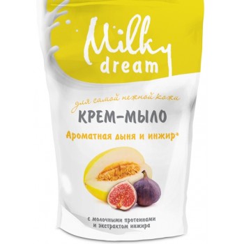 Жидкое крем-мыло Milky Dream ароматная Дыня и Инжир дой-пак 500 мл (4820205300141)