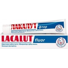 Зубна паста Lacalut Fluor 50 мл  (4010439201318)