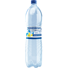 Минеральная вода Знаменовская сильногазированная 1.5 л (4820209111460)