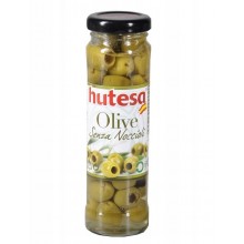 Оливки зеленые без косточек Hutesa 140 г (8426622201205)