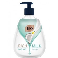 Мыло жидкое TEO Rich Milk Coconut  дозатор 400мл (3800024045165)