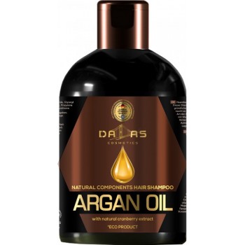 Шампунь для волос Dallas с натуральным экстрактом Клюквы и Аргановым маслом 1000 мл (4260637729217)
