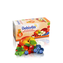 Витаминный фруктовый фиточай Bebivita 30 г (4820025490756) 