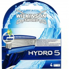 Сменные кассеты для бритья Wilkinson Sword (Schick) HYDRO 5 - 4 шт.