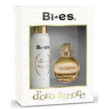 Подарунковий набір Bi-Es D'Oro Amore (парфюмированная вода 100 мл + дезодорант-спрей 150 мл)