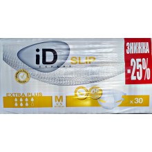 Подгузники для взрослых iD Expert Slip Extra Plus M 80-125 см 30 шт