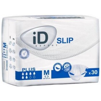 Подгузники для взрослых iD Expert Slip Plus medium M 80-125 см 30 шт