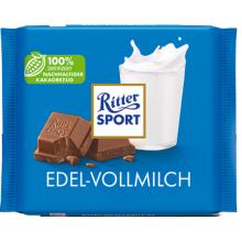 Шоколад Ritter Sport Edel-Vollmilch 100 г (4000417602114)