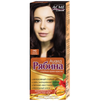 Краска для волос ACME-COLOR Рябина Avena 142 черный шоколад 135 мл (4820197009251)