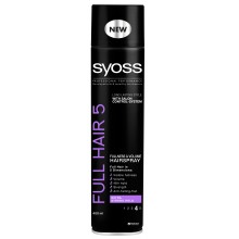 Лак для волос SYOSS Full Hair 5 фиксация 5) 400 мл (5201143726658) 