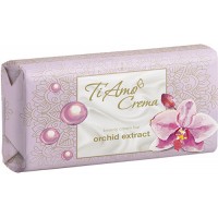 Туалетное мыло Ti Amo Crema с экстрактом Орхидеи косметическое 125 г (4820195507506)