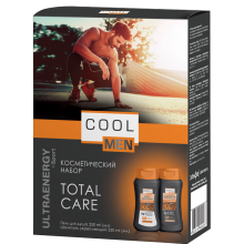 Чоловічий подарунковий набір Cool Men Ultraenergy + Sport Total Care (4823015940026)