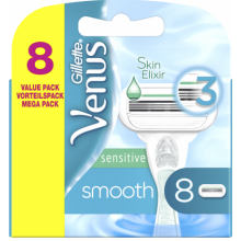 Сменные картриджи для бритья Venus Smooth Sensitive 8 шт (цена за 1шт) (7702018491483)
