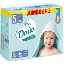 Детские подгузники DADA Extra Soft Jumbo Bag 5 (15-25 кг) 68 шт (8594159081581)
