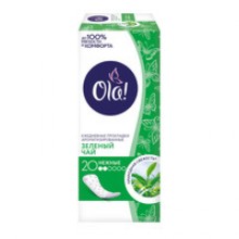 Ежедневные прокладки Ola! Daily Deo Зеленый чай 20 шт (4680007631900)
