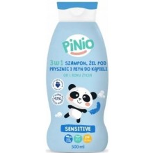 Шампунь дитячий Pinio 3 в 1 Sensitive 500 мл (5902686250494)