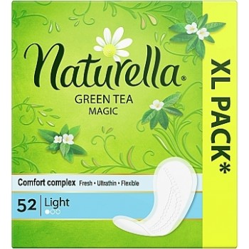 Ежедневные гигиенические прокладки Naturella Green Tea Magic Light 52 шт (8001090603883)