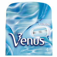 Сменные кассеты для бритья Venus 4 шт (3014260262709)