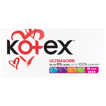 Гігієнічні тампони Kotex Super 16 шт (5029053532691)