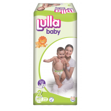 Підгузники дитячі LULLA BABY MINI (2) 3-6 кг 74 шт