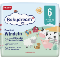 Підгузки Babydream Premium 6 (14-20 кг) 32 шт (4305615957852)