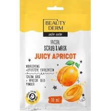 Маска-скраб для лица Beautyderm Juicy Apricot 10 мл (4820185225366)
